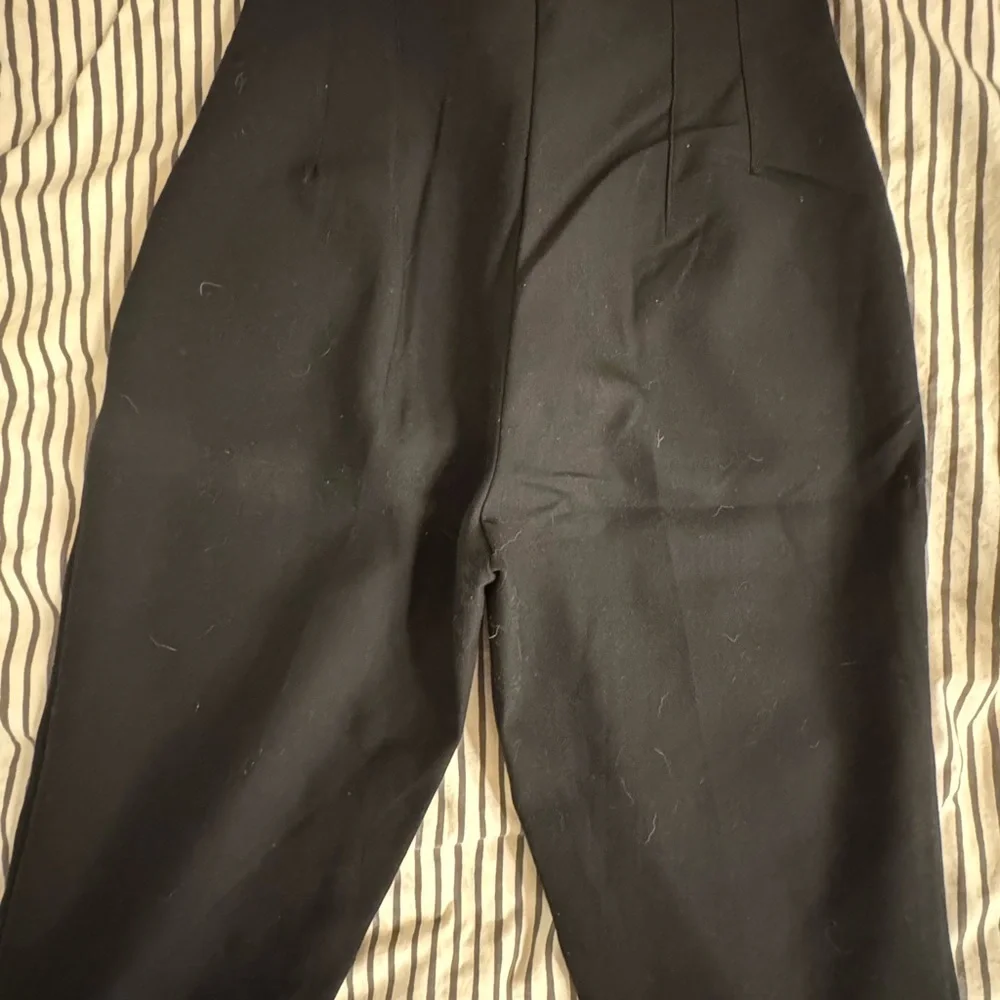 Zara Women’s Tuxedo Style Black Pant - Size M - Picture 4 of 6